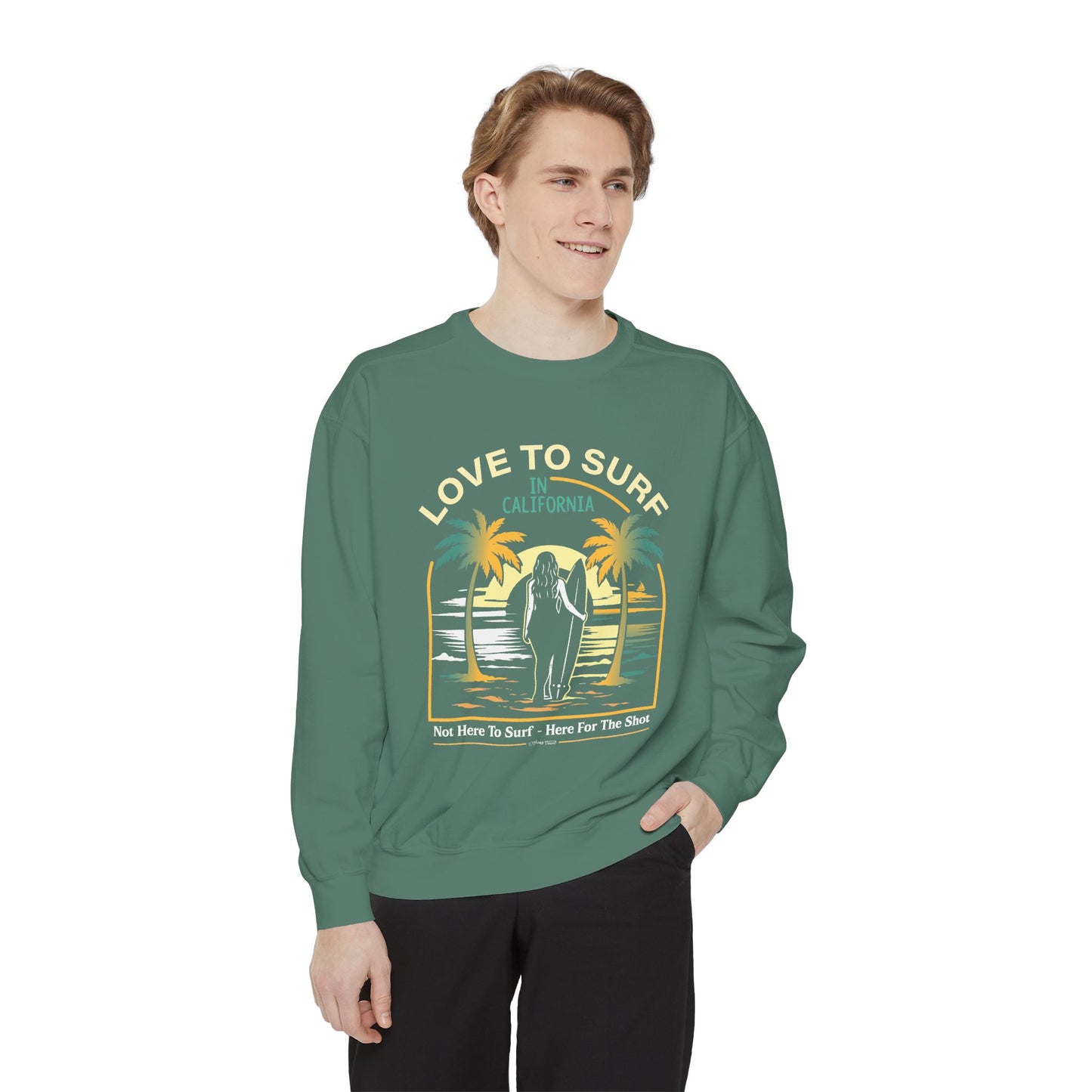 Access Travel "Love to Surf" Sweatshirt — California Surf Vintage