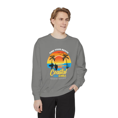 Access Travel "Coastal Chill" Beach Sunset Sweatshirt