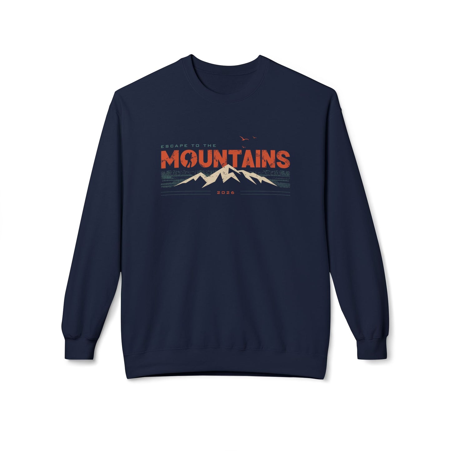 Access Travel "Escape To The Mountains" Adventure Hiking Sweatshirt