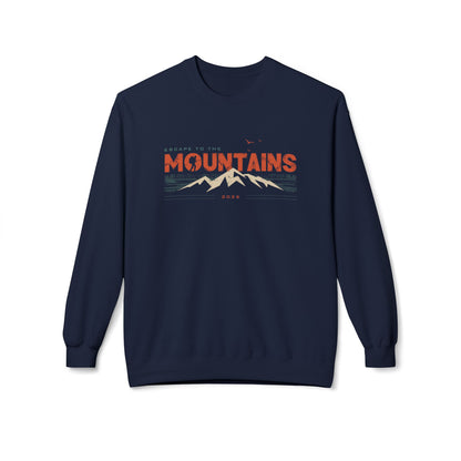 Access Travel "Escape To The Mountains" Adventure Hiking Sweatshirt