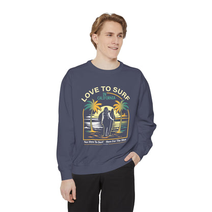 Access Travel "Love to Surf" Sweatshirt — California Surf Vintage
