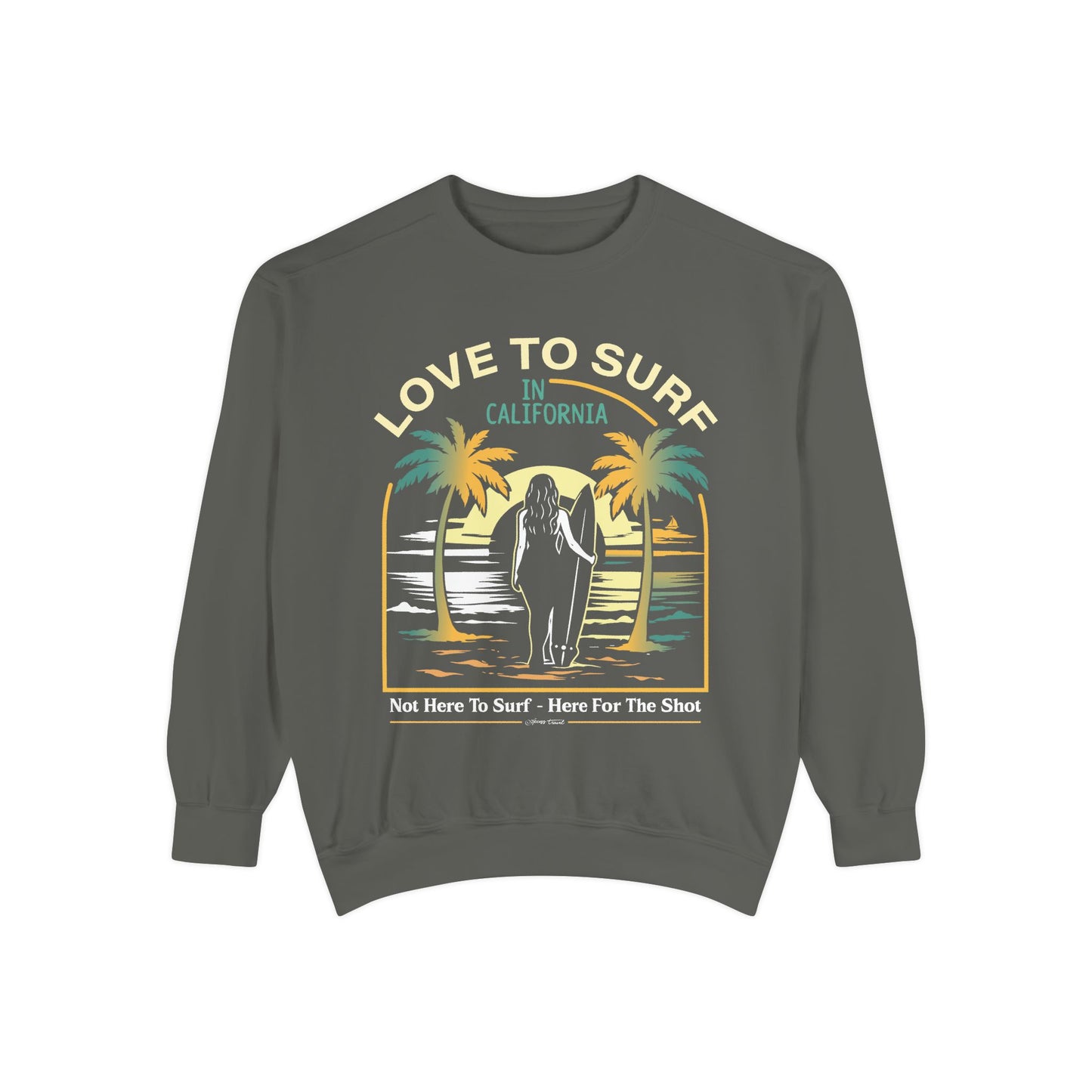 Access Travel "Love to Surf" Sweatshirt — California Surf Vintage