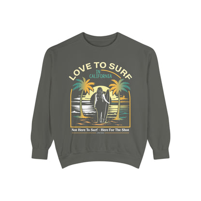 Access Travel "Love to Surf" Sweatshirt — California Surf Vintage