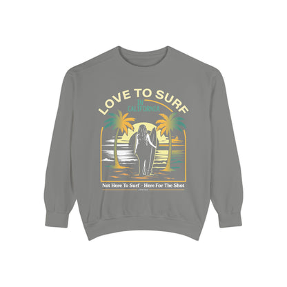 Access Travel "Love to Surf" Sweatshirt — California Surf Vintage