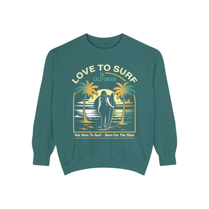 Access Travel "Love to Surf" Sweatshirt — California Surf Vintage