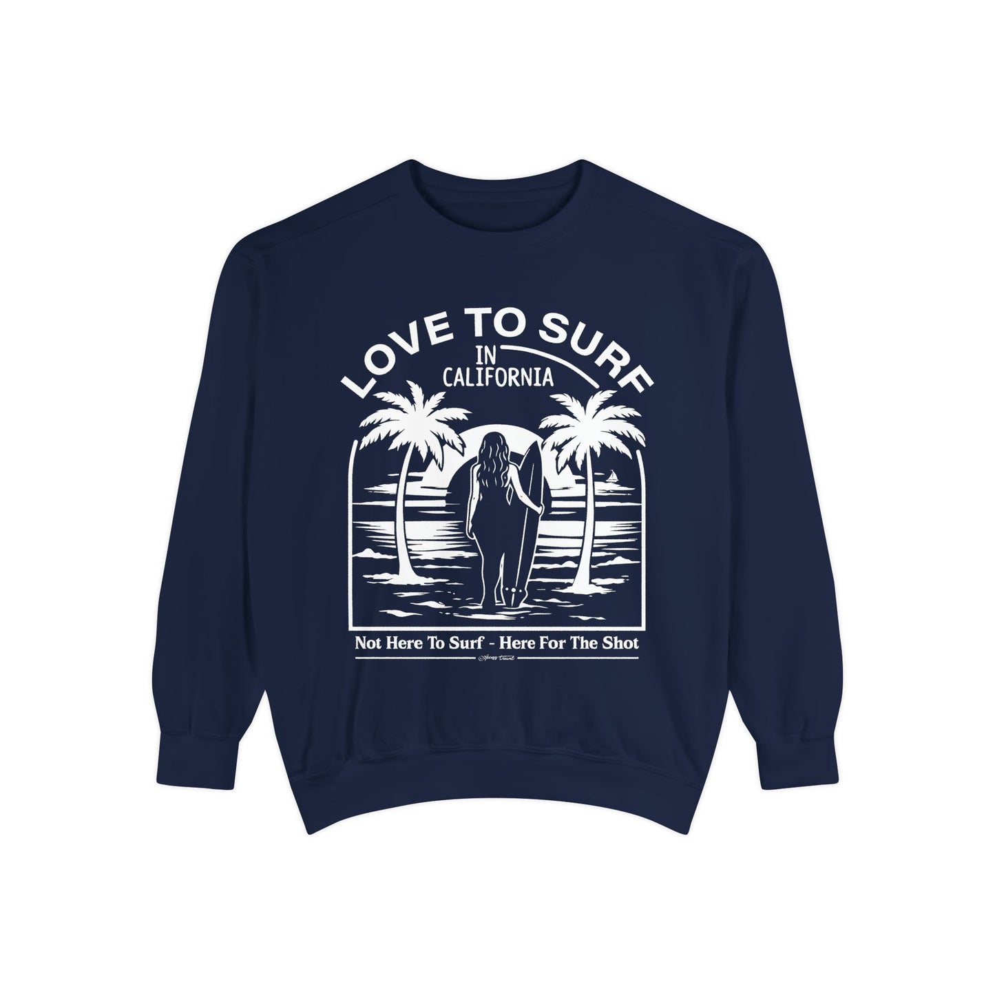 Access Travel "Love to Surf" Sweatshirt — California Surf Vintage