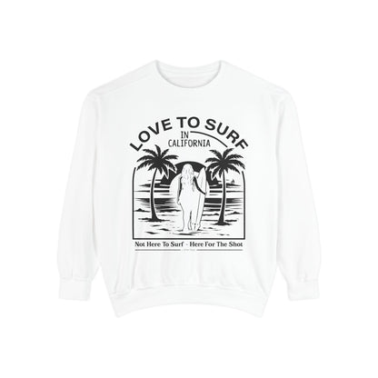 Access Travel "Love to Surf" Sweatshirt — California Surf Vintage